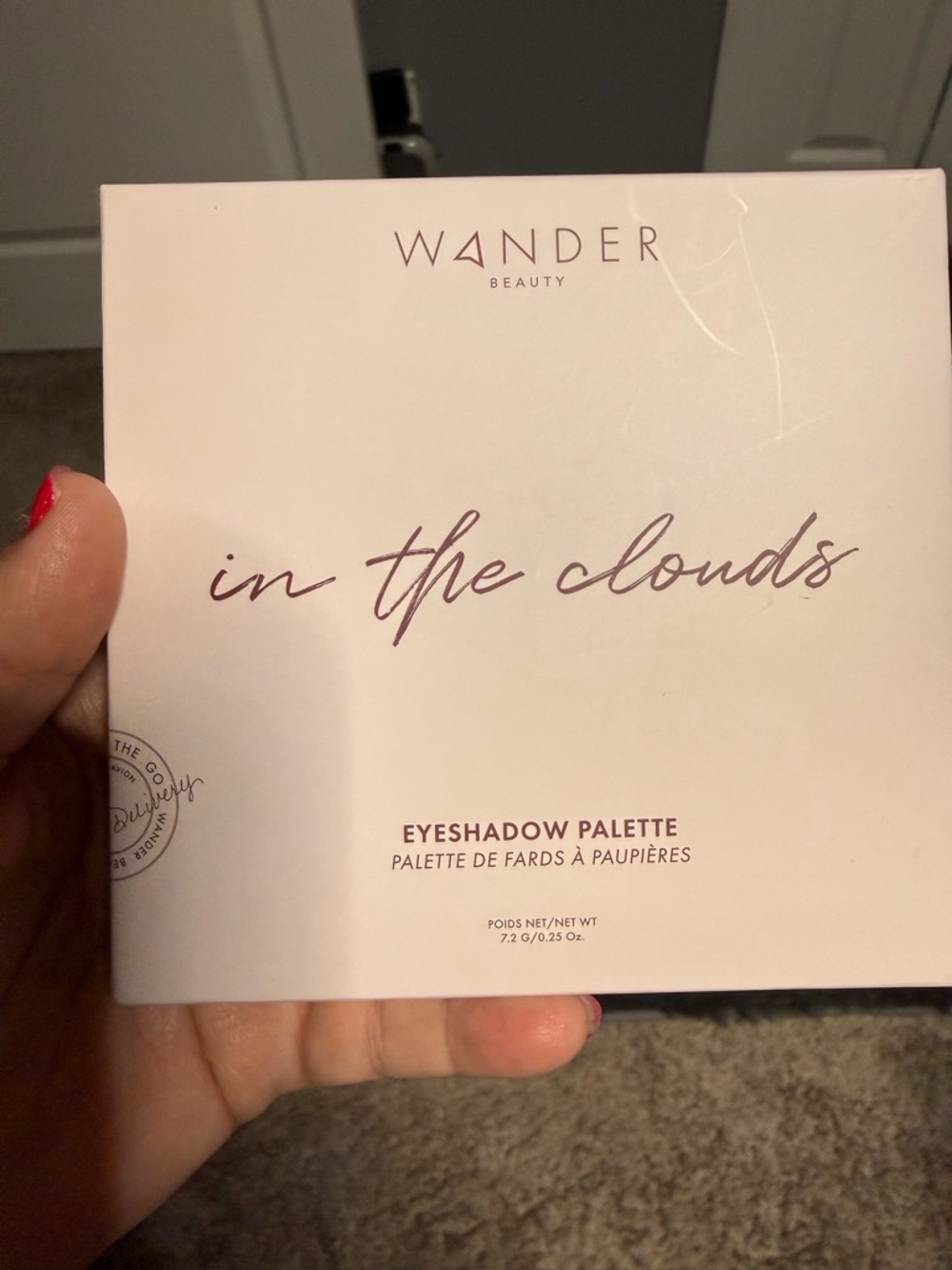 Wander Beauty Pale Pink 'In The Clouds' Eyeshadow Palette